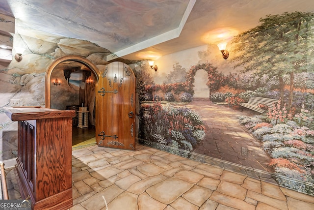 11569 Finley Rd, Johns Creek, GA 30024 - wine room featuring arched walkways
