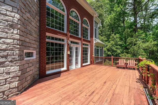 11569 Finley Rd, Johns Creek, GA 30024 - view of deck