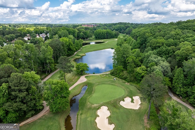 11569 Finley Rd, Johns Creek, GA 30024 - aerial view of property's location featuring a large body of water and a golf club