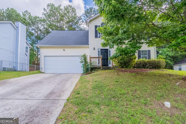 3075 Oakvale Hts, Decatur, GA 30034 - view of front of home with an attached garage and concrete driveway