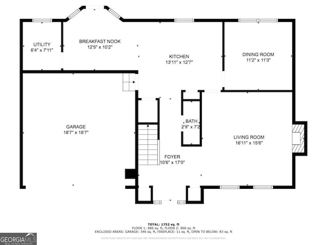3075 Oakvale Hts, Decatur, GA 30034 - view of home floor plan