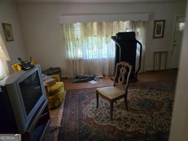 25 Candler Rd SE, Atlanta, GA 30317 - living area featuring wood finished floors