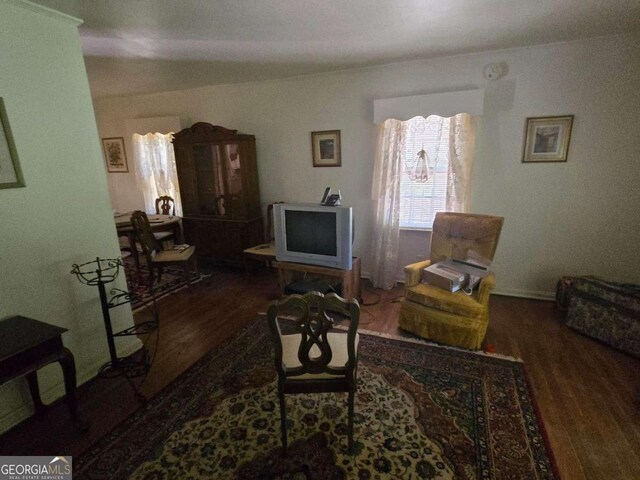 25 Candler Rd SE, Atlanta, GA 30317 - living area featuring wood finished floors