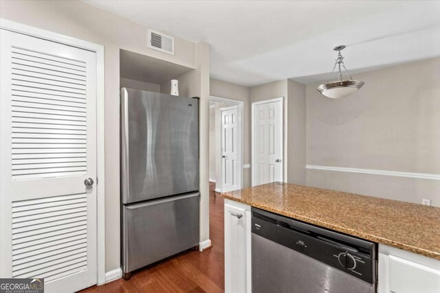 1101 Collier Rd NW Unit K2, Atlanta, GA 30318 - corridor with dark wood-style floors and baseboards