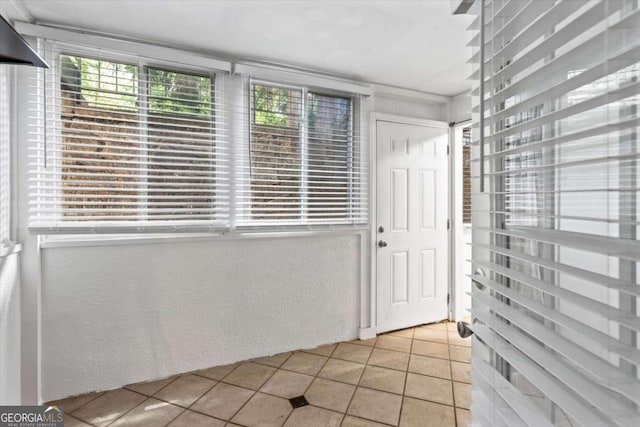 1101 Collier Rd NW Unit K2, Atlanta, GA 30318 - unfurnished office featuring light tile patterned floors and brick wall