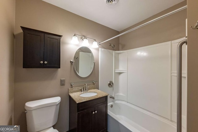 675 Mountain View Dr, Thomaston, GA 30286 - bathroom with bathtub / shower combination and vanity