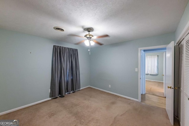 675 Mountain View Dr, Thomaston, GA 30286 - empty room with light colored carpet and ceiling fan