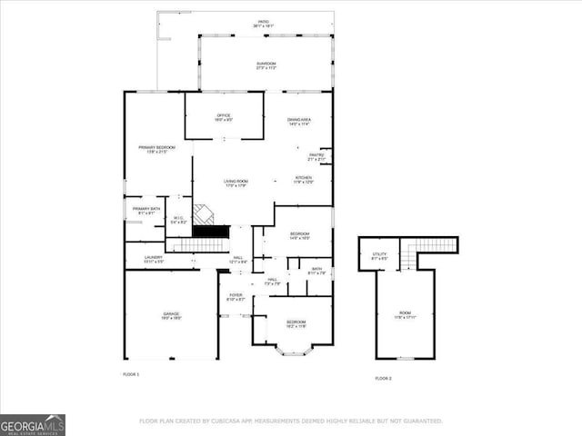 613 Wiley Ct, Canton, GA 30115 - view of home floor plan