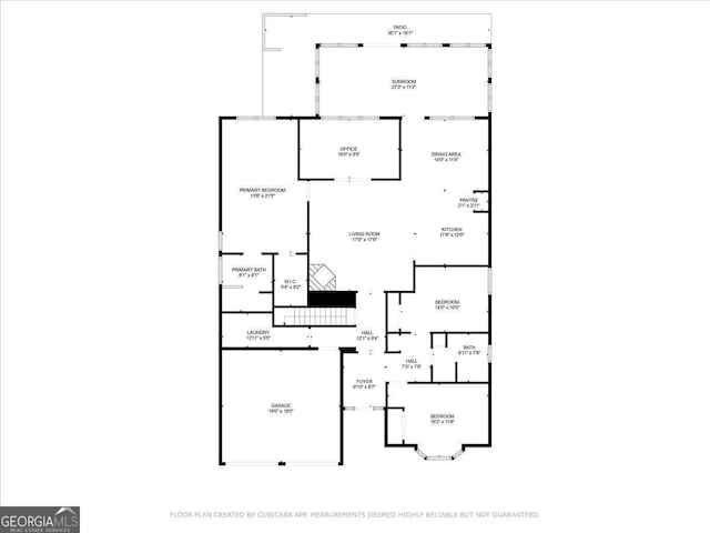 613 Wiley Ct, Canton, GA 30115 - view of property floor plan