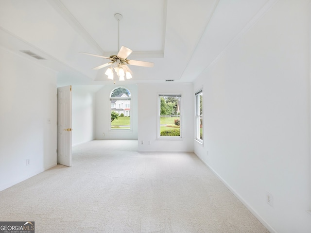 2910 Waverly Place Dr, Dacula, GA 30019 - carpeted spare room with a ceiling fan