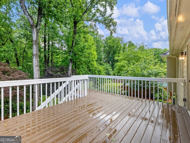 2910 Waverly Place Dr, Dacula, GA 30019 - view of wooden deck