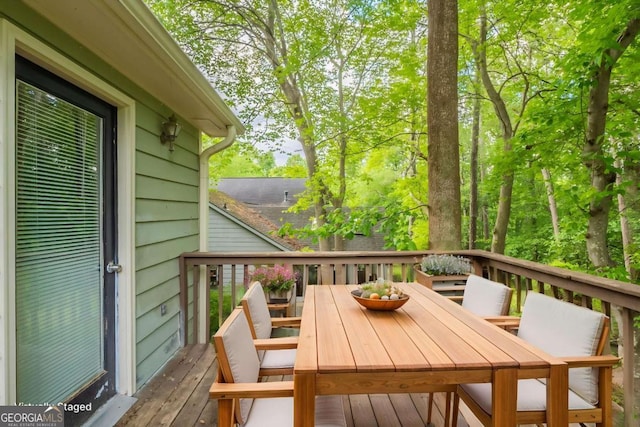 6015 Sumit Ct NW, Kennesaw, GA 30152 - deck featuring outdoor dining area