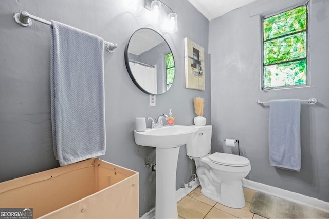 210 Estoria St SE, Atlanta, GA 30316 - bathroom with tile patterned floors and toilet