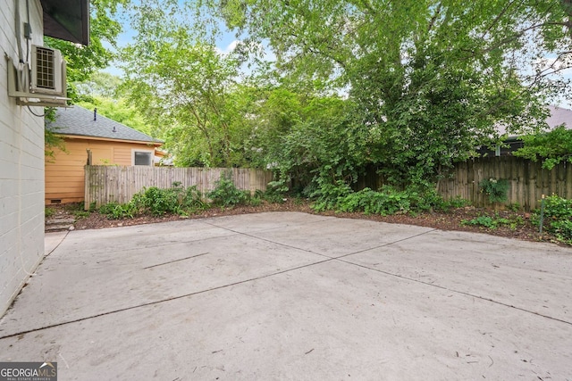 210 Estoria St SE, Atlanta, GA 30316 - fenced backyard featuring a patio area and cooling unit