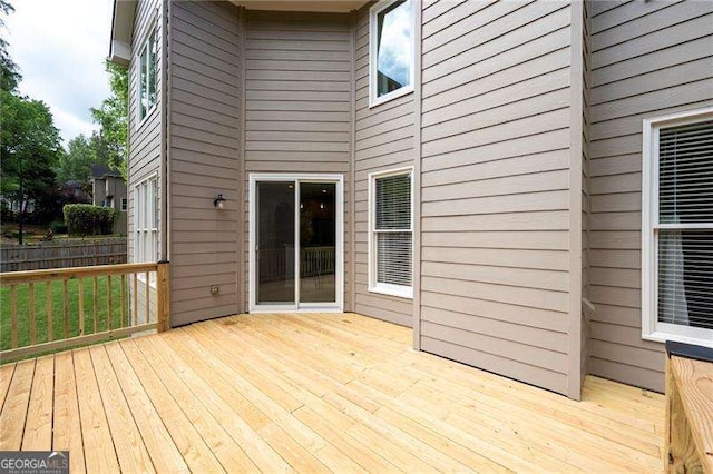 101 Misty Valley Dr, Canton, GA 30114 - view of wooden terrace