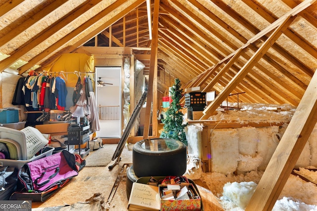 85 Majestic Shores Trl, Hartwell, GA 30643 - view of attic