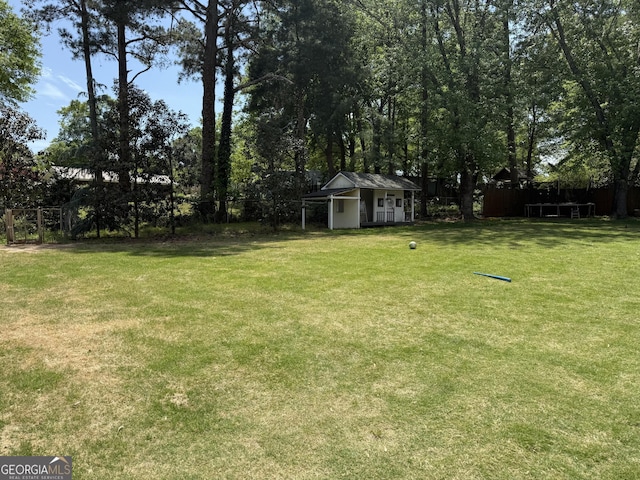 34 Pine Grove Rd, Cartersville, GA 30120 - view of yard featuring an outbuilding