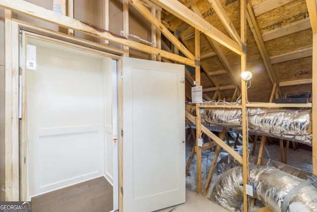 963 S On Main Dr, Woodstock, GA 30188 - view of unfinished attic