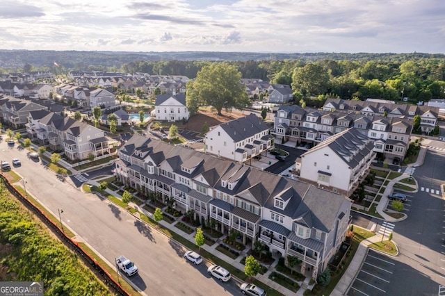 963 S On Main Dr, Woodstock, GA 30188 - aerial overview of property's location with nearby suburban area
