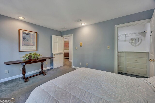 181 Sentinel Pl NE, Marietta, GA 30067 - bedroom featuring carpet, baseboards, and recessed lighting