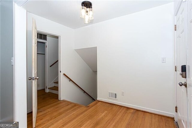 2620 Clairmont Rd, Atlanta, GA 30329 - unfurnished room with light wood-style flooring and baseboards
