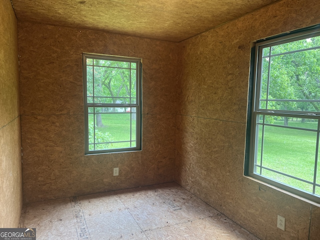 view of empty room