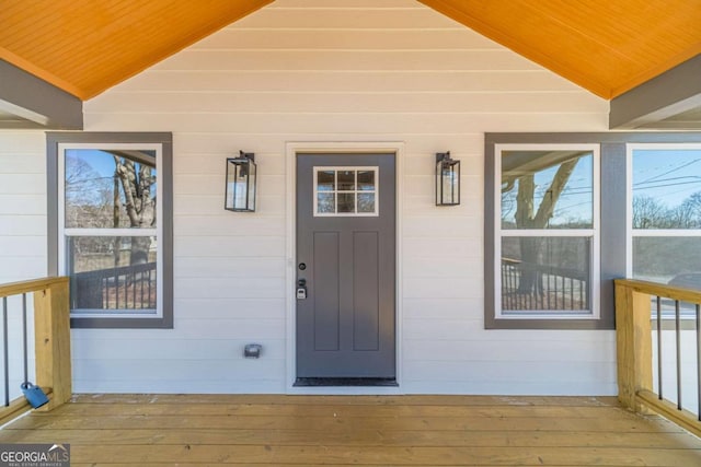 2741 Pierce Rd, Gainesville, GA 30507 - doorway to property with covered porch