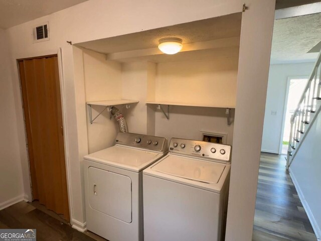 2872 Harris St, Atlanta, GA 30344 - empty room featuring ceiling fan, dark wood-style flooring, and baseboards