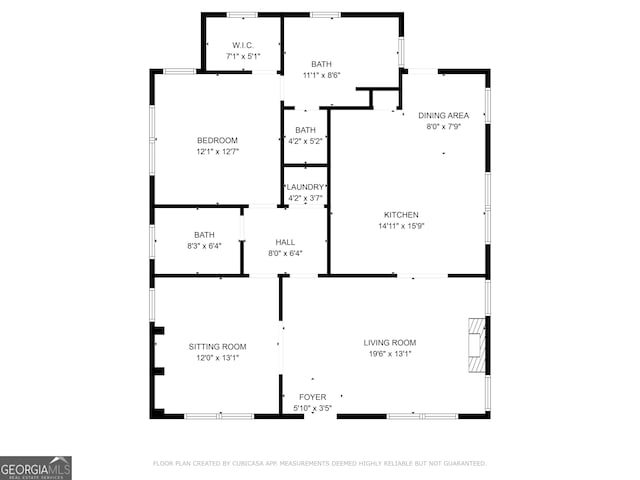 1231 Mansfield Ave NE, Atlanta, GA 30307 - view of home floor plan