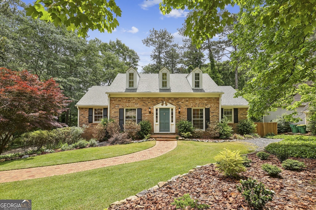95 Brandon Ridge Dr, Atlanta, GA 30328 - cape cod house featuring brick siding and a shingled roof
