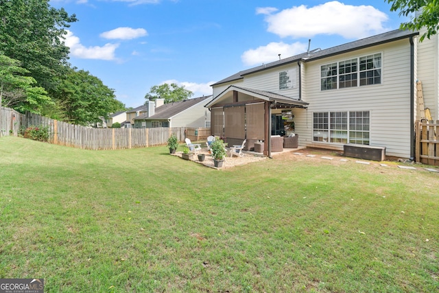 565 Barsham Way, Johns Creek, GA 30097 - back of property featuring a garden