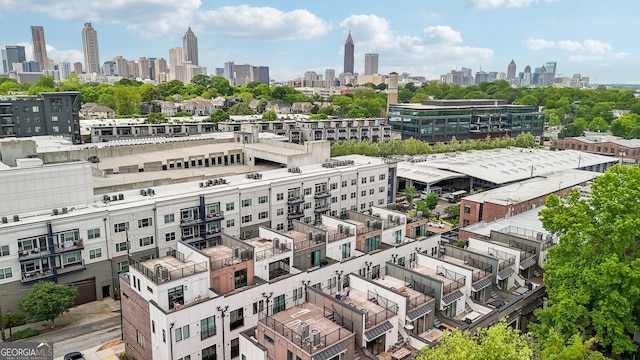 71 Krog St NE, Atlanta, GA 30307 - aerial view of skyline