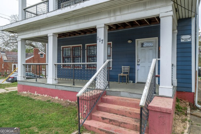 117 Joseph E Lowery Blvd NW, Atlanta, GA 30314 - property entrance featuring covered porch