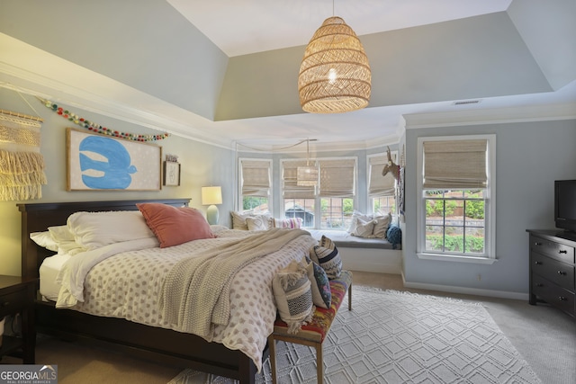 1199 Kenway Cir SE, Smyrna, GA 30082 - bedroom featuring carpet flooring, crown molding, and baseboards