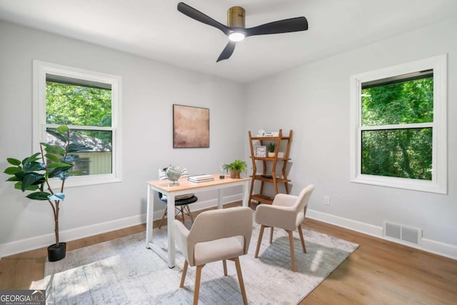 2781 Long Way, Decatur, GA 30032 - home office featuring healthy amount of natural light and baseboards