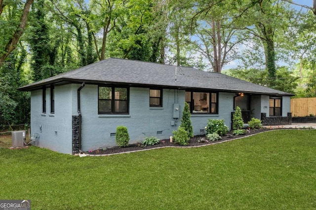 2781 Long Way, Decatur, GA 30032 - view of front of house with crawl space, a shingled roof, and brick siding