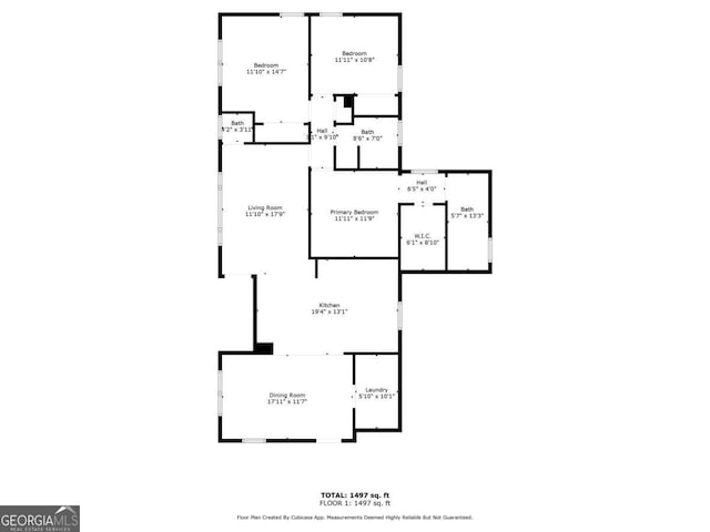 2781 Long Way, Decatur, GA 30032 - home floor plan