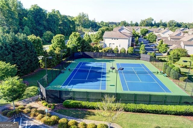 7435 Jamestown Dr, Alpharetta, GA 30005 - view of tennis court