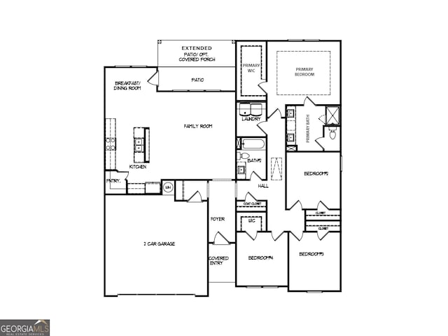 235 Annie Ln, Statham, GA 30666 - room layout