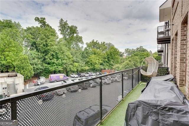 1430 Dresden Dr NE Unit 225, Atlanta, GA 30319 - balcony with view of scattered trees