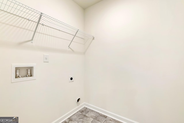 673 Graham Campbell Ln, Statham, GA 30666 - washroom featuring hookup for an electric dryer and washer hookup