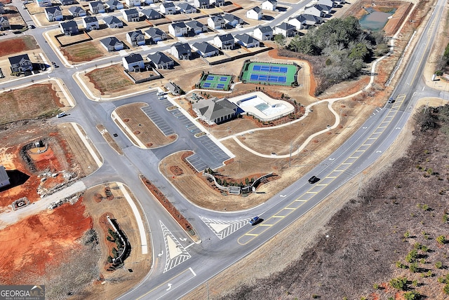 673 Graham Campbell Ln, Statham, GA 30666 - aerial view of property's location with nearby suburban area