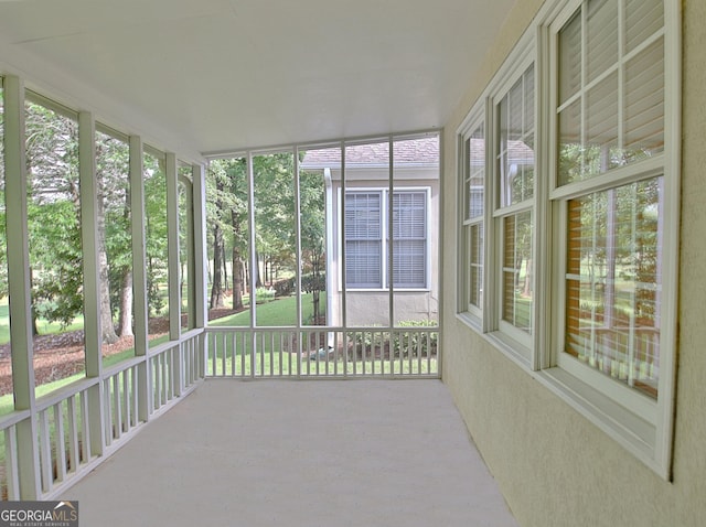44 Arbor Way, Newnan, GA 30265 - view of unfurnished sunroom
