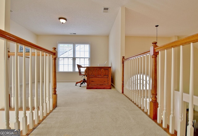 44 Arbor Way, Newnan, GA 30265 - corridor with carpet floors and baseboards