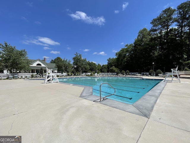 44 Arbor Way, Newnan, GA 30265 - community pool with a patio area