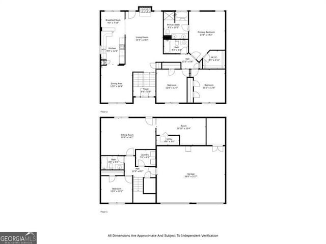 995 Chimney Trace Way, Lawrenceville, GA 30045 - view of room layout