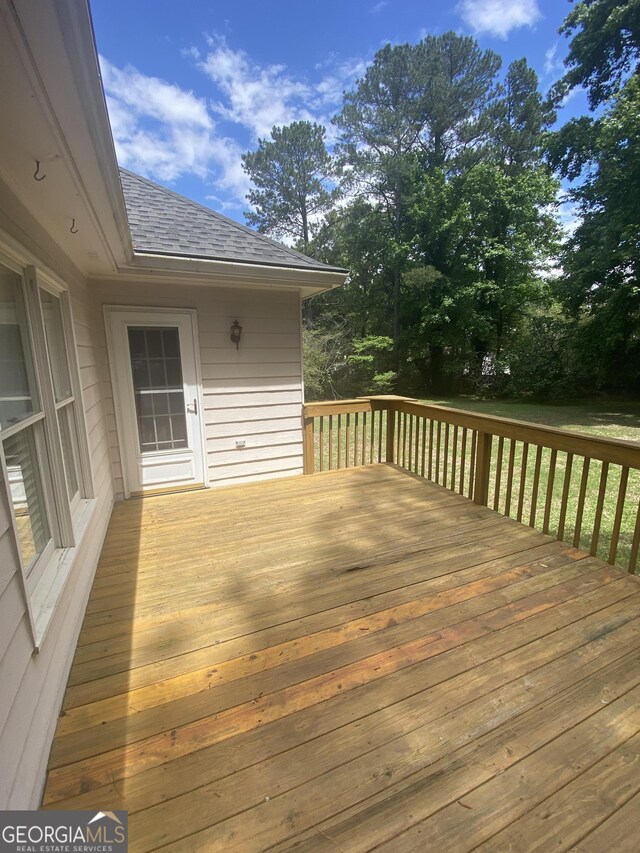 1669 Azalea Dr, Lawrenceville, GA 30043 - view of wooden deck