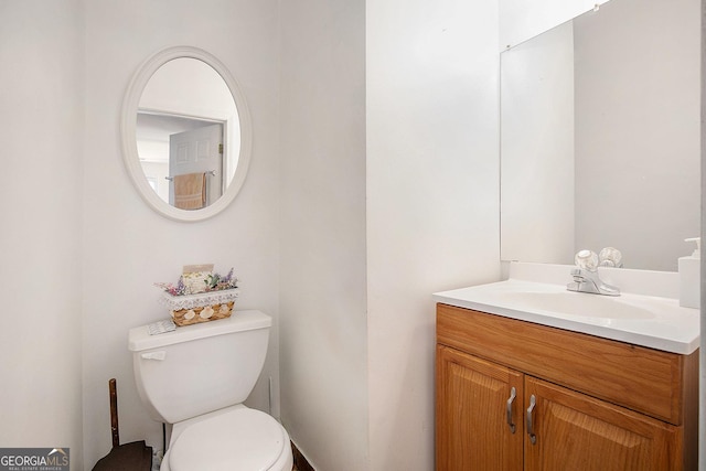 2770 Nautical Way, Villa Rica, GA 30180 - half bathroom with toilet and vanity