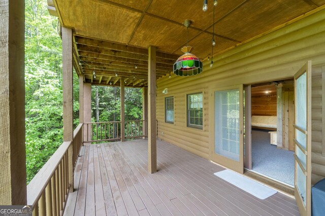 451 Pinecrest Rd, Sautee Nacoochee, GA 30571 - view of deck