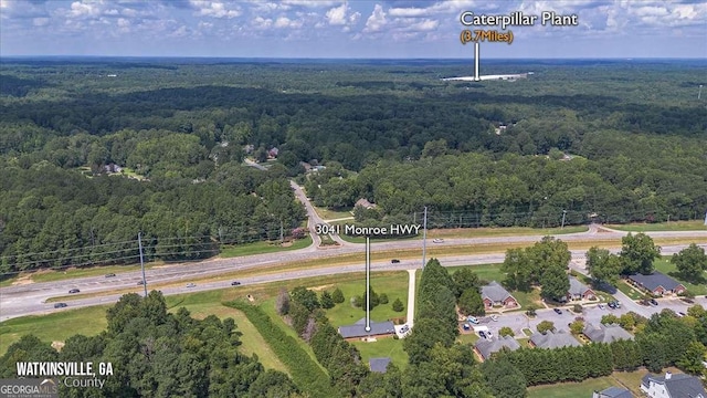 3041 Monroe Hwy, Bogart, GA 30622 - drone / aerial view of a forest